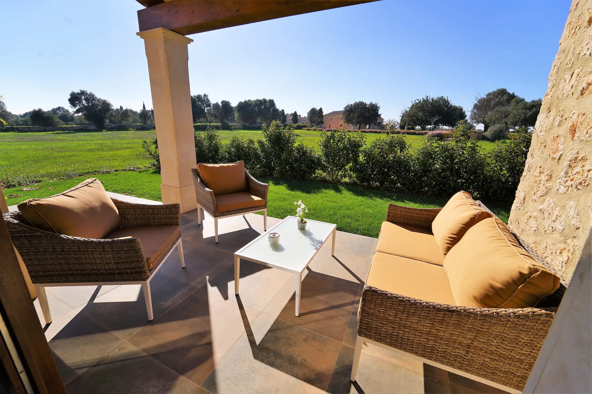 Superior Suite — private Terrasse mit Garten-Sicht, Residencia De Tío